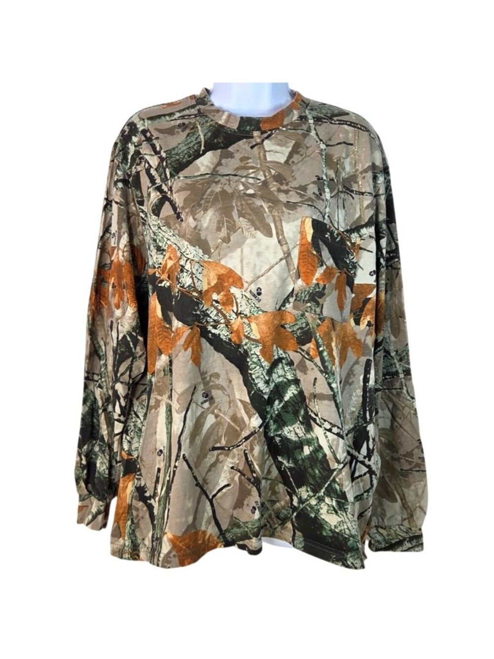 Outfitters Ridge 3D Fusion Mens L Camouflage Long Sleeve Hunting T-Shirt